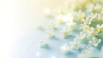 好治愈的光影桂花