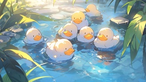 小鸭聚会