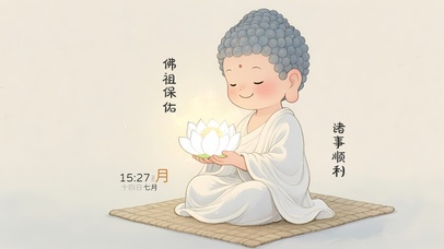 佛祖庇佑 诸事顺利