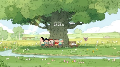 蜡笔小新春天的印记