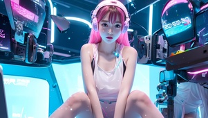 电竞美女