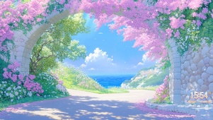 唯美治愈海景小镇