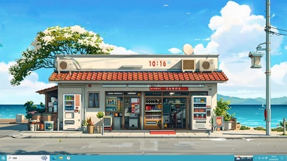 唯美便利店主题