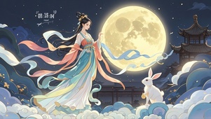 中秋月圆