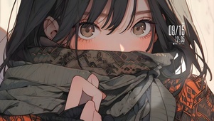 围巾少女（非主题）