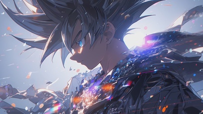 4K炫酷光斑悟空