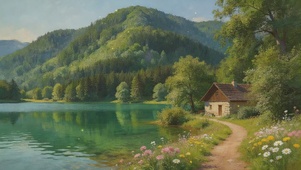 湖山小筑，人间理想