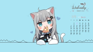 猫羽雫-音频互动摇头眨眼