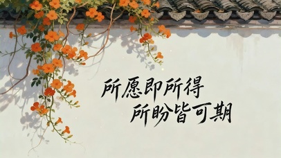 所愿即所得，所盼皆可期