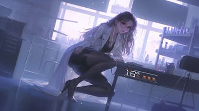 气质宛如高山清泉，纯净而脱俗