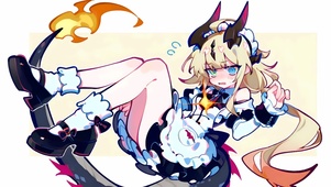 焰影苇草-喵斯快跑-惊慌-女仆