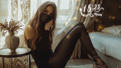 眼神如同古老的卷轴