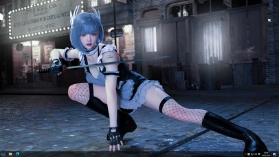 女仆装短发刀客