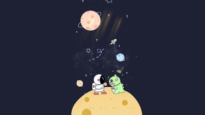 4k 宇航员的小怪兽