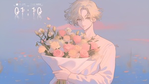 4K 捧花少年