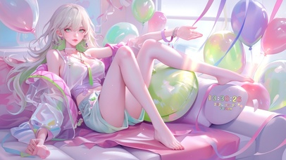 时尚可爱长腿女孩