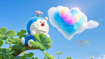 幸运爱心哆啦A梦