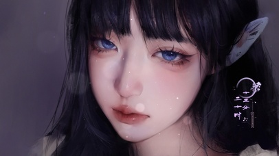 4K唯美清纯精灵美女