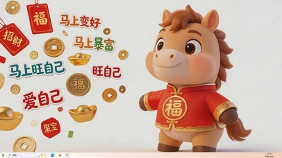 马上变好桌面主题