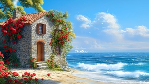 海岛玫瑰小屋