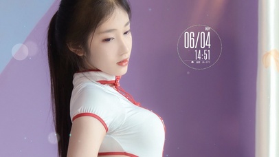 清纯苗条身材的学妹