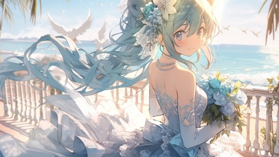 初音未来 花嫁