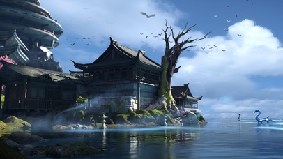 4K唯美治愈日漫神隐之地