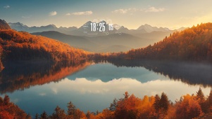 山中一景
