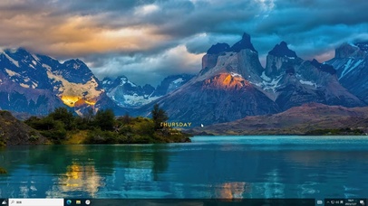 绿水青山主题壁纸