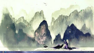 古风山景