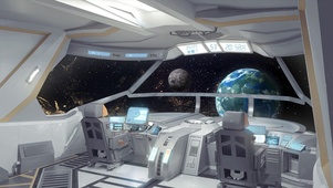 宇宙飞船驾驶舱