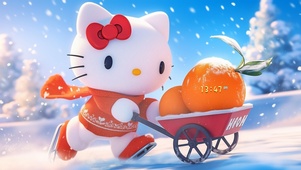可爱的kitty猫