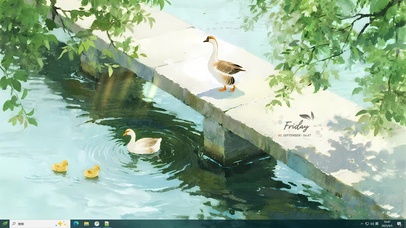 清新治愈系插画