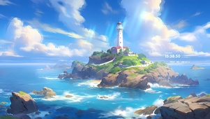 4K 治愈阳光海岛	