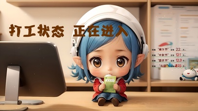 正在进入打工状态