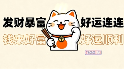 发财暴富 好运连连