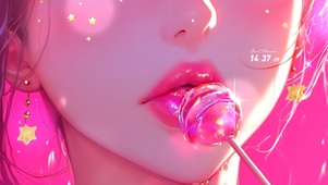 吃糖少女