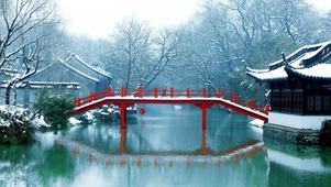 诚会戏雪