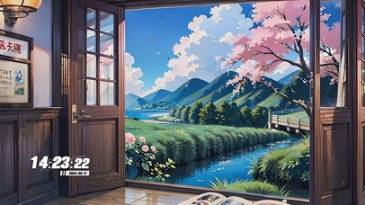 窗外景色