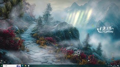 山间小路-桌面主题