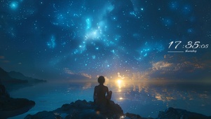 仰望大海星空