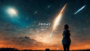4k星空下女孩