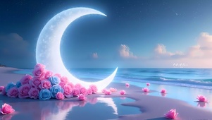 海边的明月