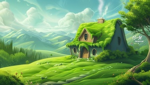 自然清新小屋