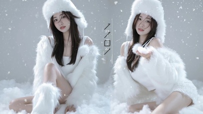 4K冬季清纯美女姐姐