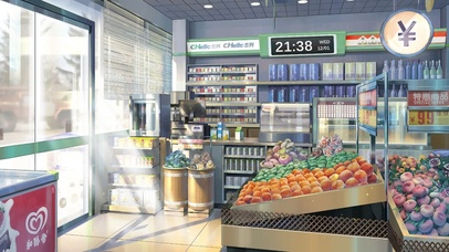 温馨唯美便利店