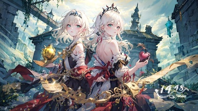 4k魔法少女姐妹（音乐时钟）