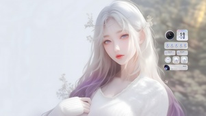 文艺风女孩