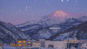 治愈雪景