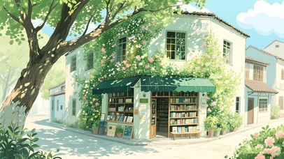 治愈街道藤蔓书店